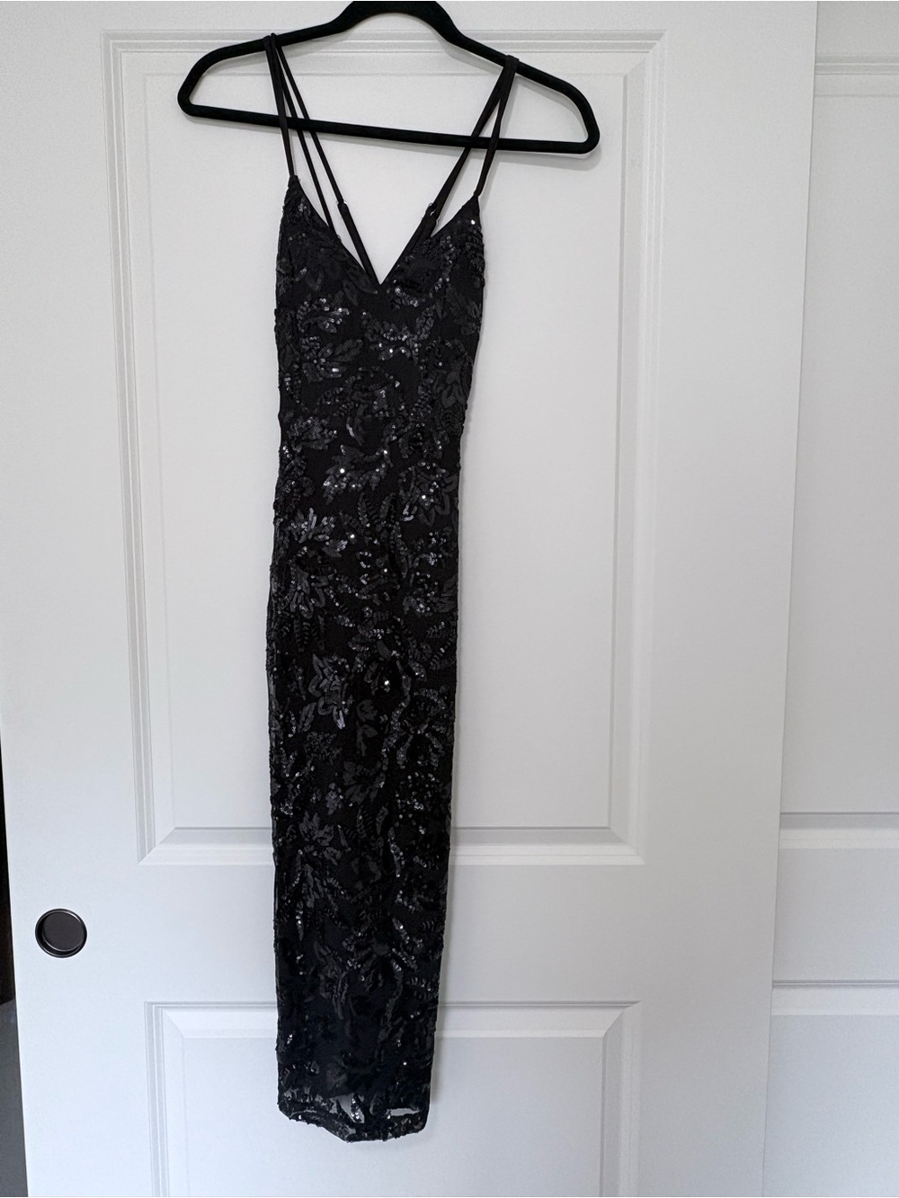 Black Sequin Dress!